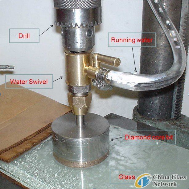 diamond hole saw/diamond drill bt for glass